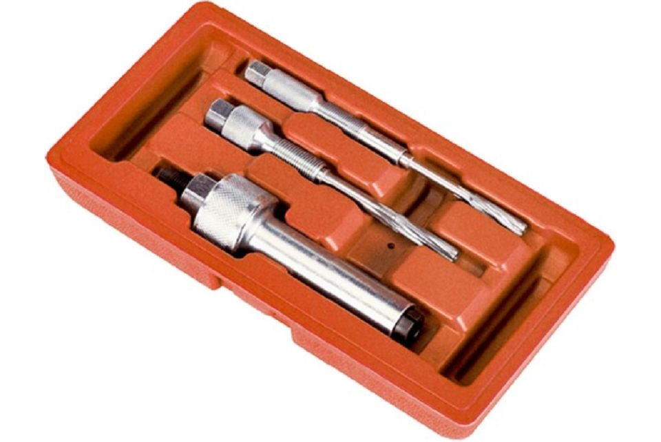 Glow Plug Puller & Reamer Set 3pc