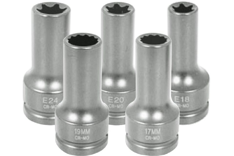 Cylinder Head Socket Set 5pc 3/4"Drive