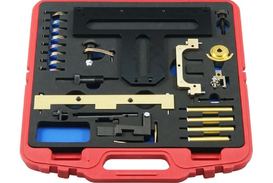 Petrol Engine Twin Camshaft Setting/ Locking Kit – Incorporating Vanos Alignment For Bmw N42 / N46 Engine And Camshaft/Carrier Bracket Remover & Insta