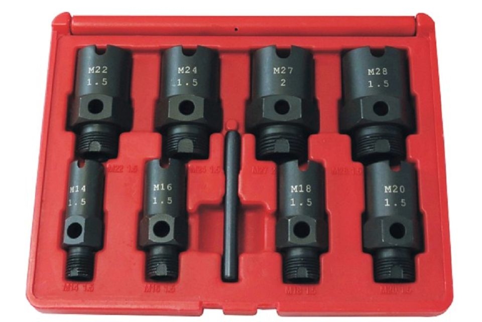 A/C Metric Thread Chaser Kit 9pce