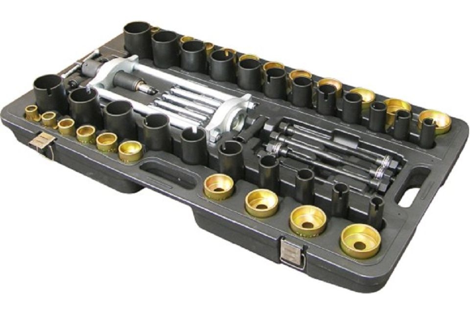 Universal Press Tool Kit with Hydraulic Spindle and Press Frame