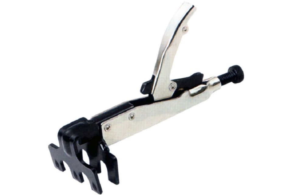 Welding Locking Grip Pliers - Wide Flat Jaws