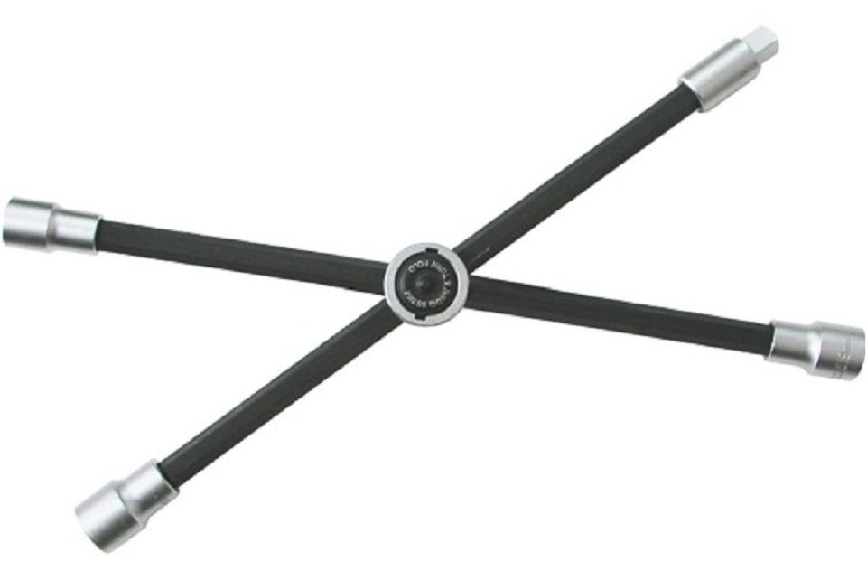 4-Way Folding Lug Wrench