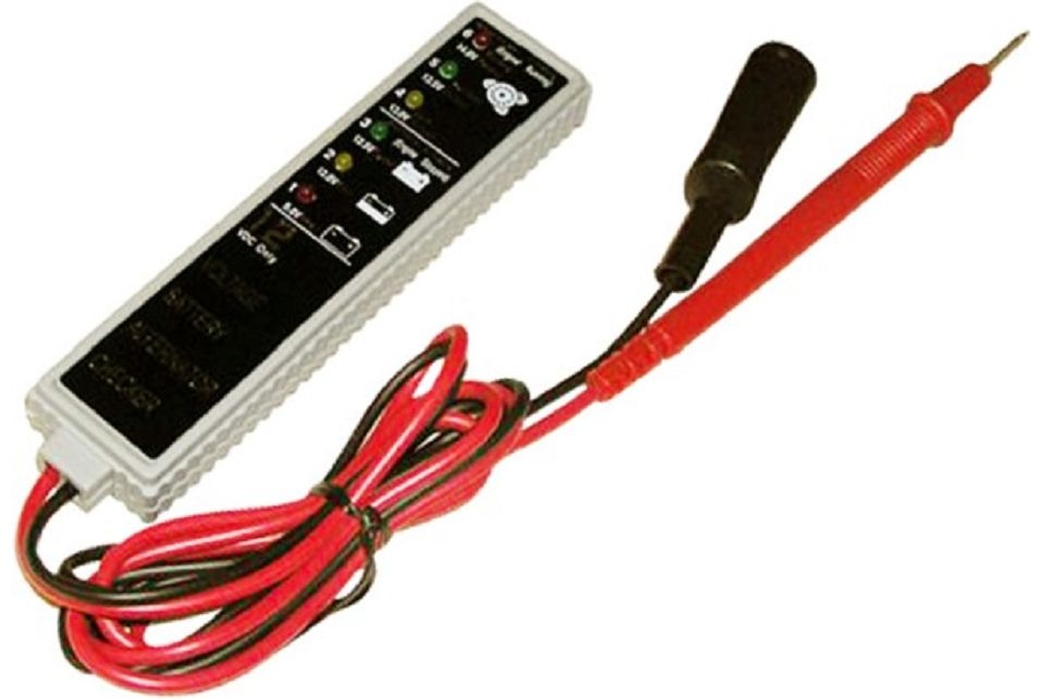 Battery/Alternator Tester 12V LED