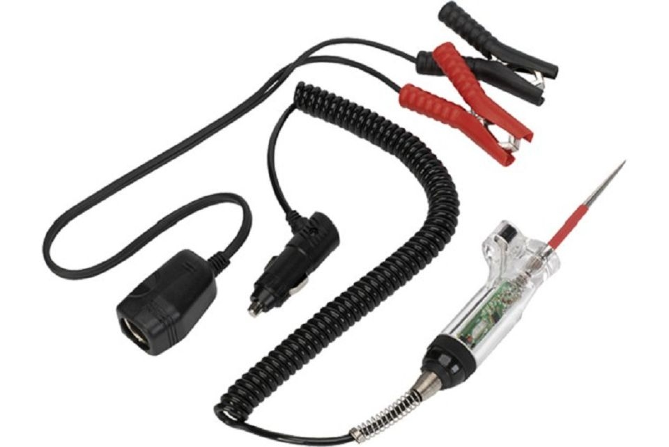 Circuit Tester with Light & Cigarette Lighter Connector 6-24V