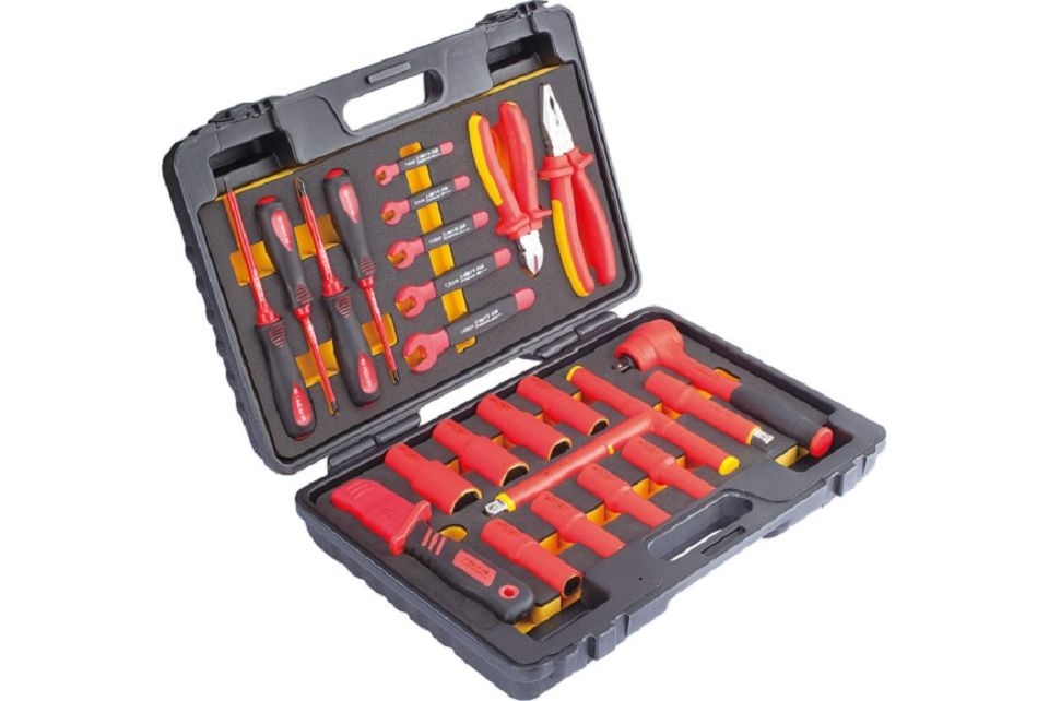 24Pcs 1000V Insulated Tool Set
