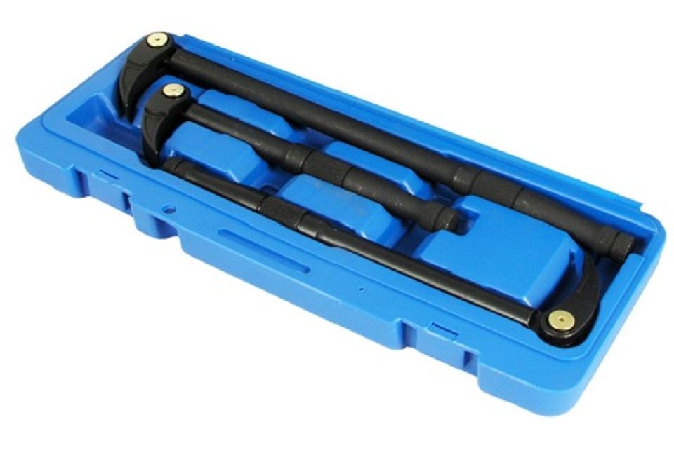 Flex-Head Angled Pry Bar Set 3pc