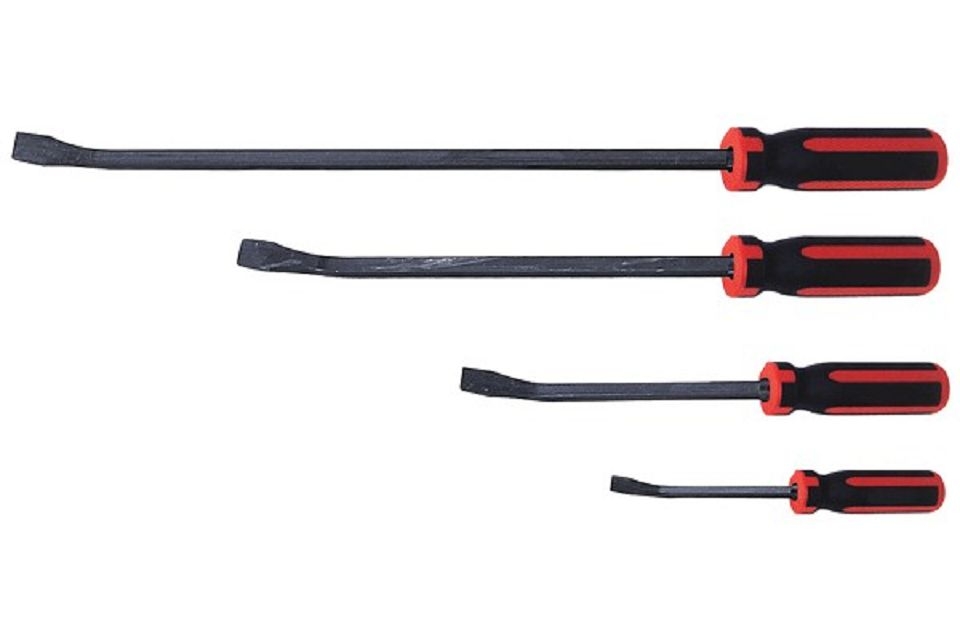 Heavy-Duty Pry Bar Set 4pcs