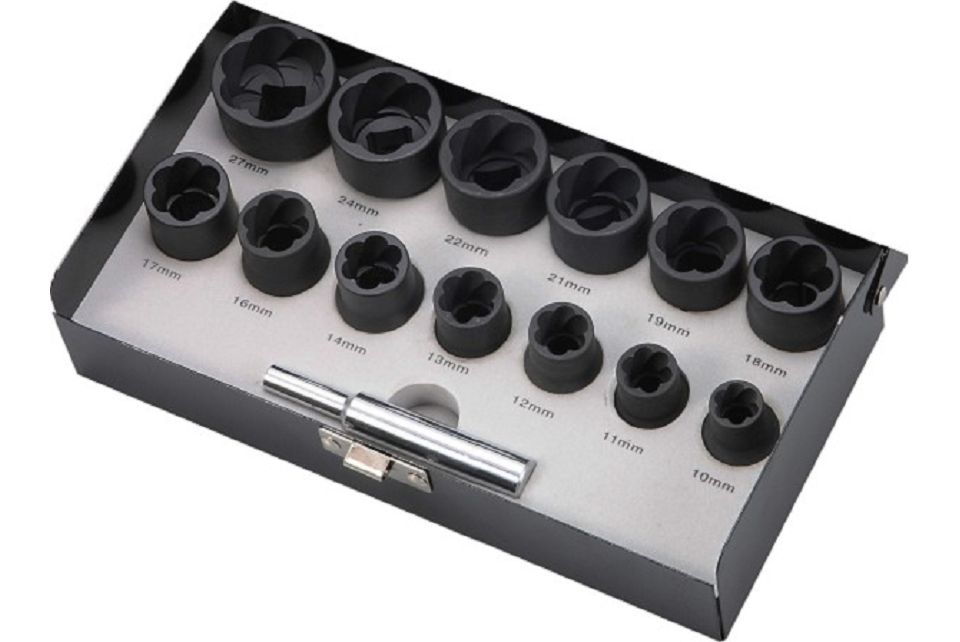 Twist Socket Set 1/2"Dr. 14PCS Set