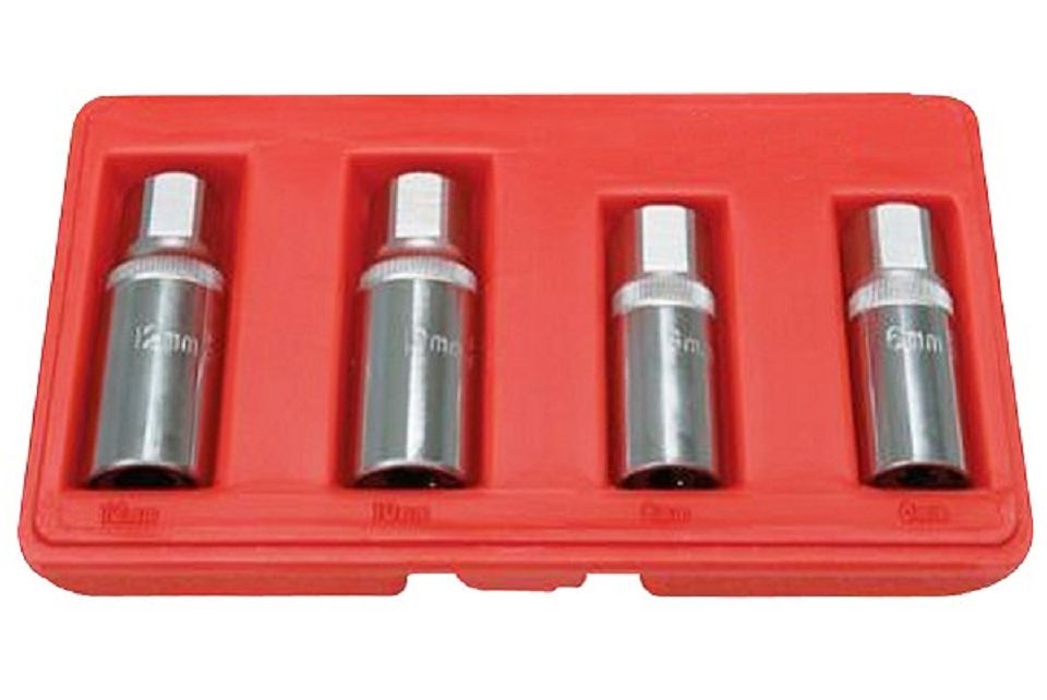 Stud Extractor 1/2" Drive Set 4pc