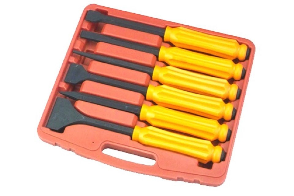 Heavy Duty Punch and Chisel Set 6pc