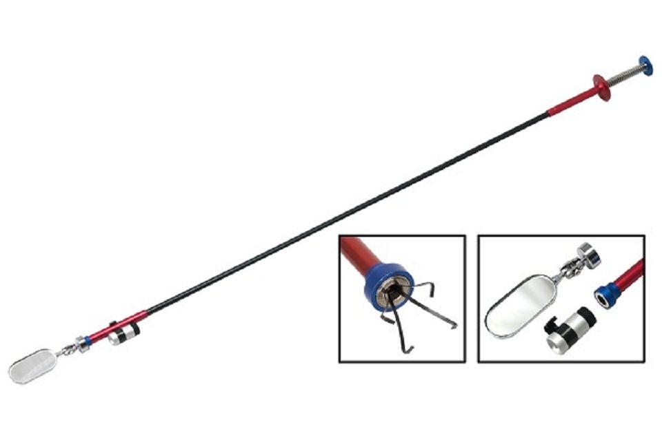 Flexible Magnetic/Claw/Mirror/LEDPick-Up Tool