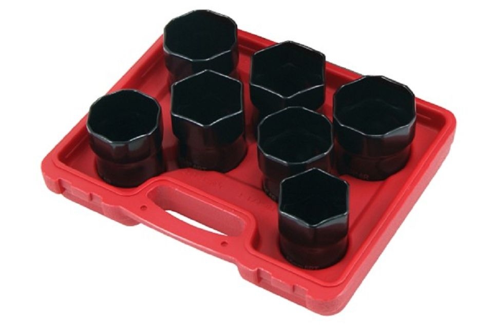 Wheel Bearing Locknut Socket Set - 7pcs