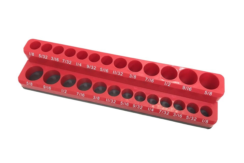 26PC 1/4"Dr. SAE Magnetic Socket Holder