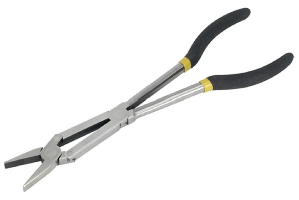 Deep Reach Pliers 350mm - Flat Nose