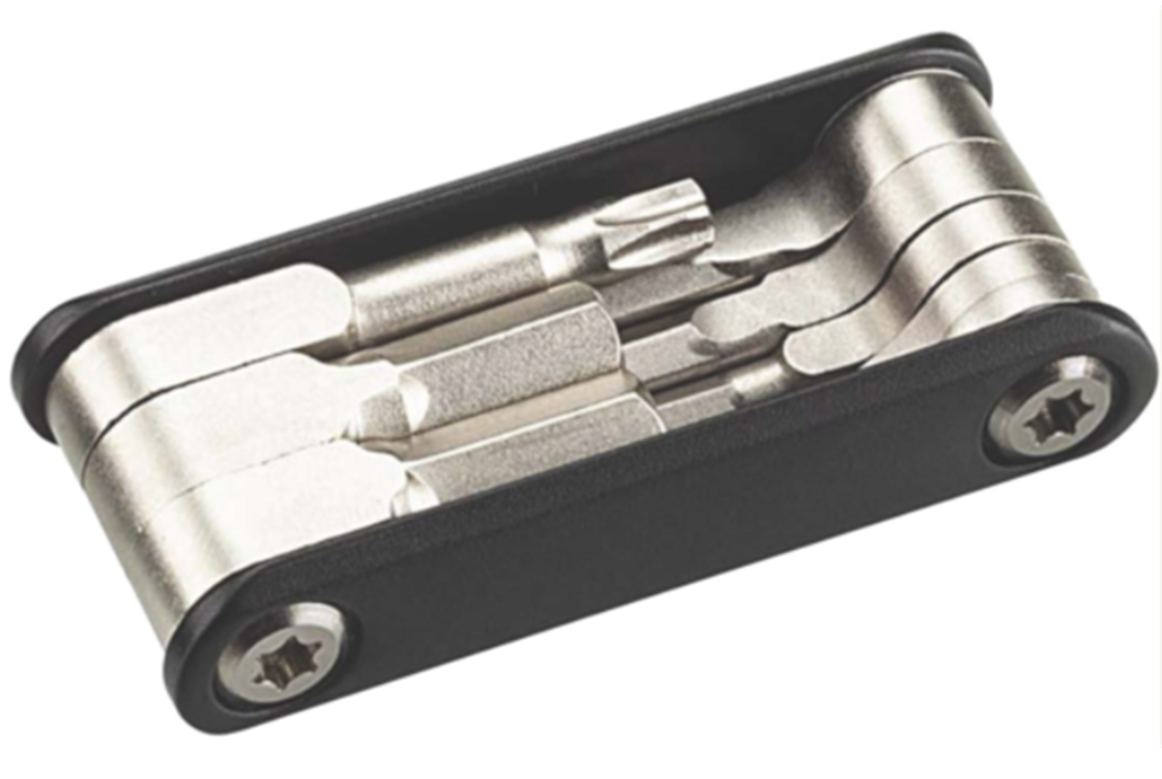 Folding image of XB0005 8 in 1 folding tool for bicycles