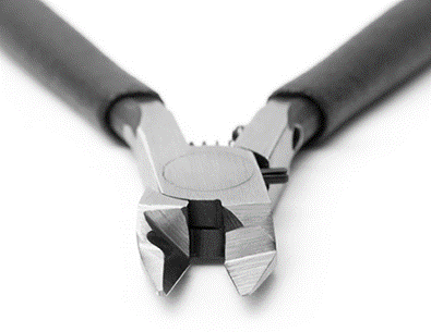 Close up image of ZP240425.05 precision single-edged cutting nipper