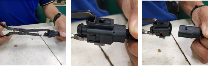 Application of ZP250424.04 electrical disconnect pliers