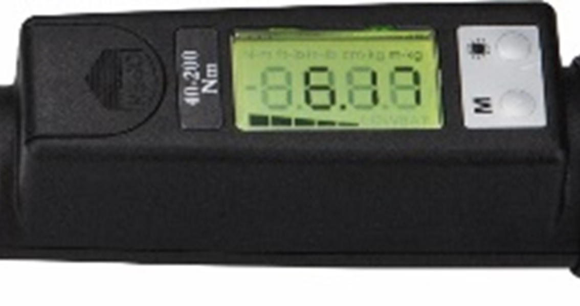 Close up image of ZP250612.02 1/2dr. digital torque wrench 