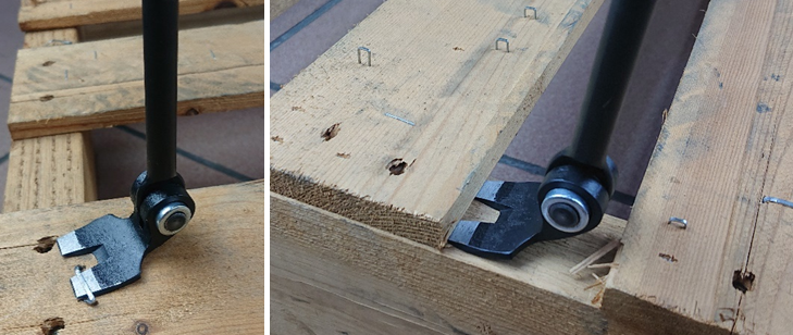 Application of ZP251023.03 U-shaped notch indexing staple puller