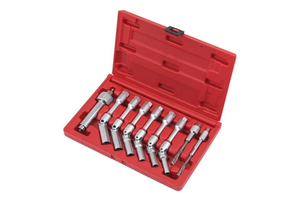 Glow Plug Socket & Reamer Kit 9pc
