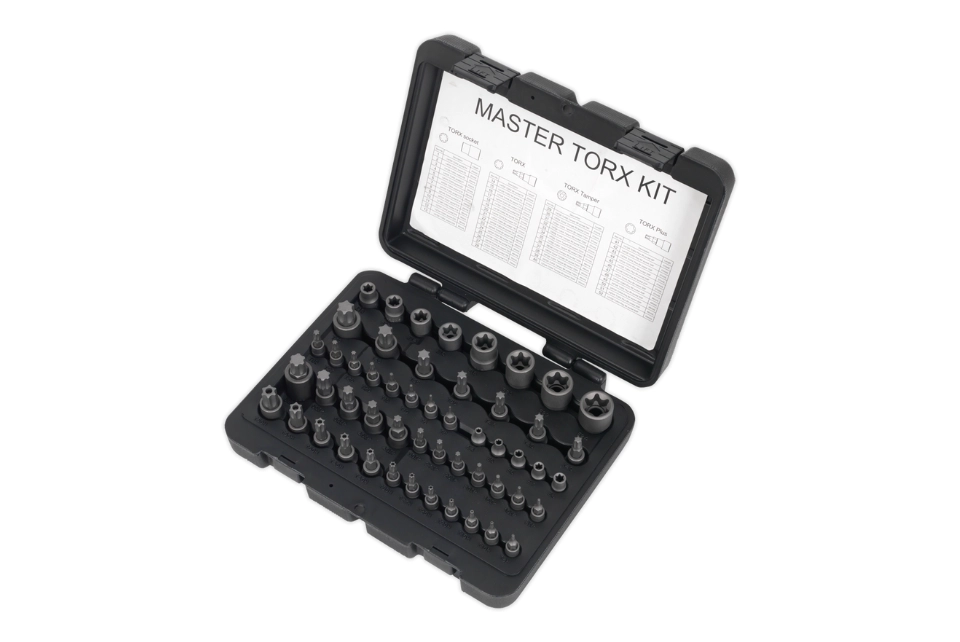 50pc 1/4" Torx-Star Master Socket Set