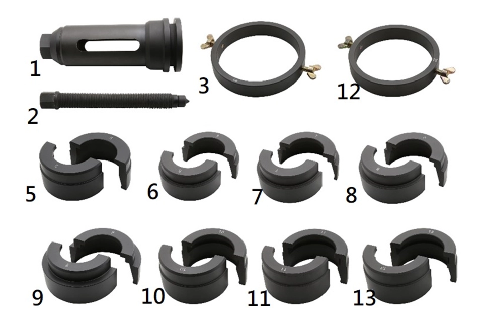 Universal Truck Front Wheel Bearing Remover Set
