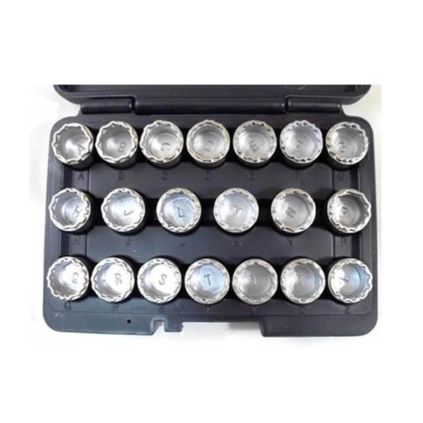 20pcs Benz Wheel Locking Nut Socket Set 