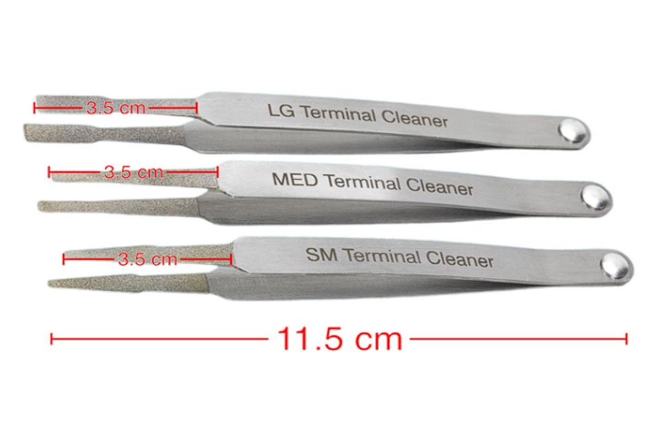 3PCS Diamond Coating Terminal Clean Tool Set