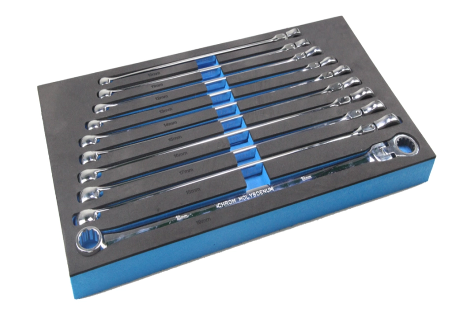 10PCS Flexible Extra Long Spanner Set (Metric)