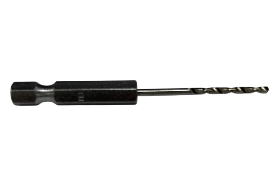 Single Drills Bit with Hexagon Shank. Size: 2.0mm