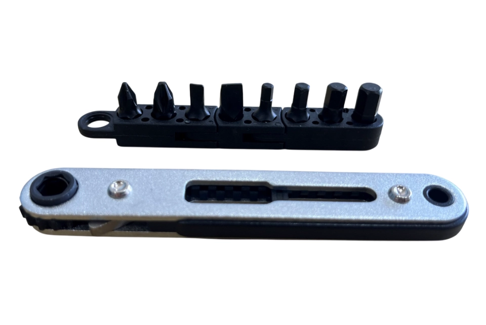Mini Bit Wrench with 8pcs Bit - Flat Type