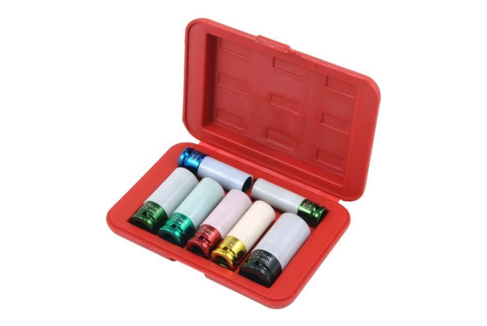 Impact Wheel Socket Set 7pc 1/2" Drive
