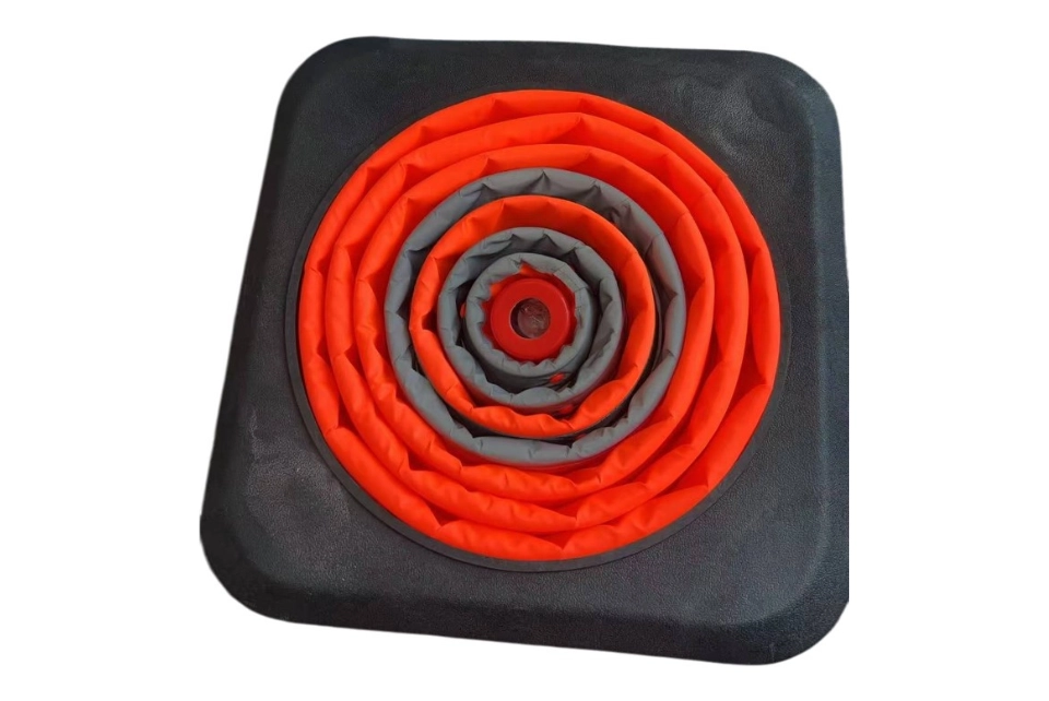 Foldable Traffic Cone with LED Light