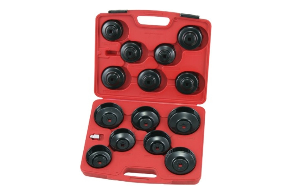Oil Filter Cap Wrench Set 15pc