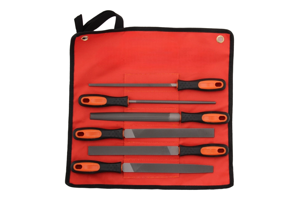 Handled File Set 6Pcs In Pouch