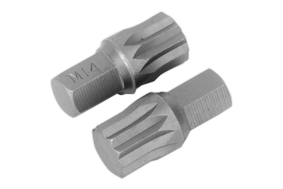 Spline Bit M14 Pack of 2