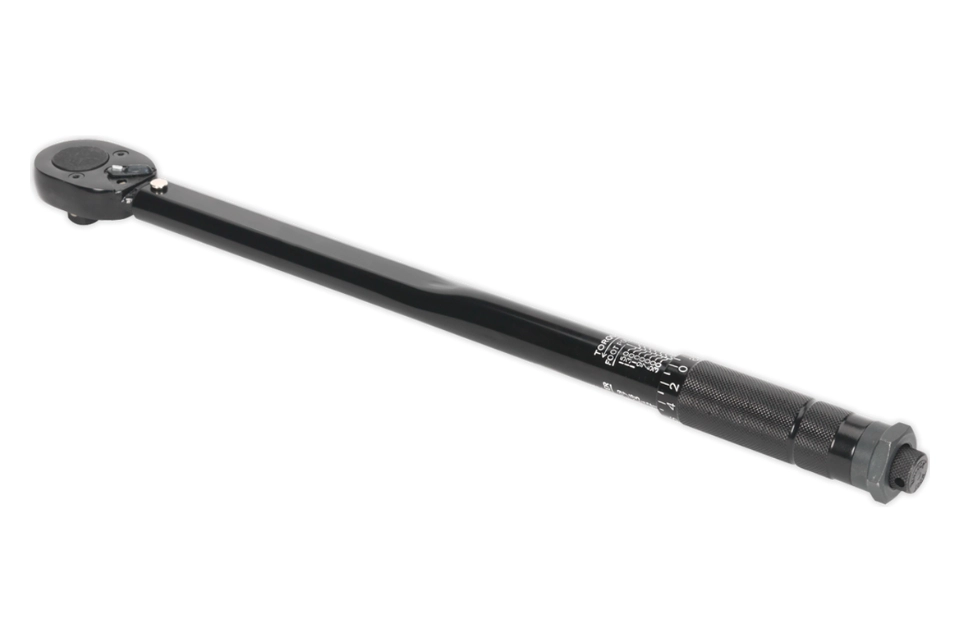 1/2"DR. Torque Wrench - Micrometer / Chrome / Black