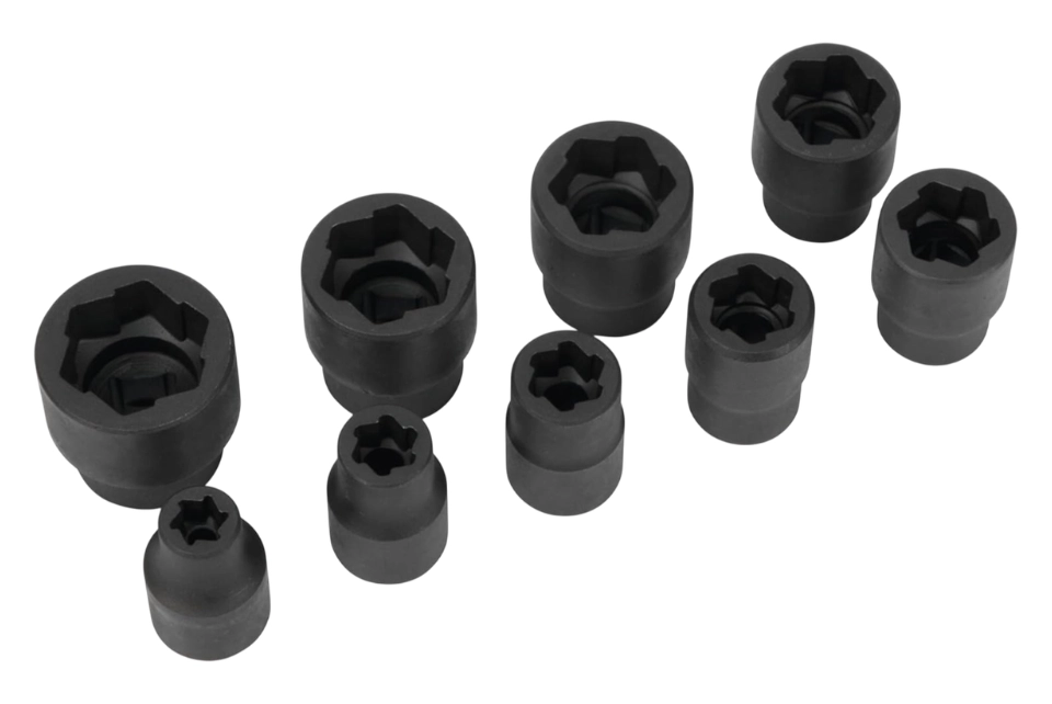 9PCS 3/8"Dr. Metric Bolt Extractor Set
