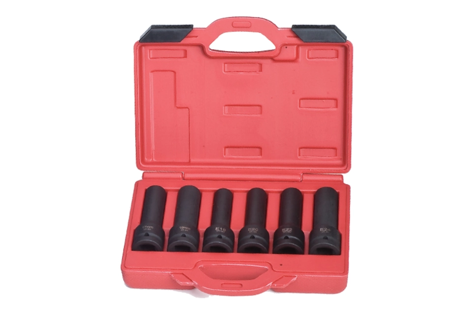Deep Impact Hex/Star Socket Set 6pc 3/4"DR.