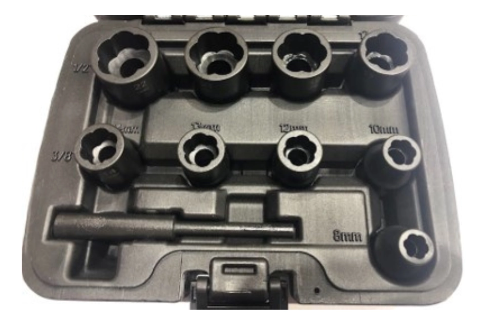 10pc Twist Socket Set