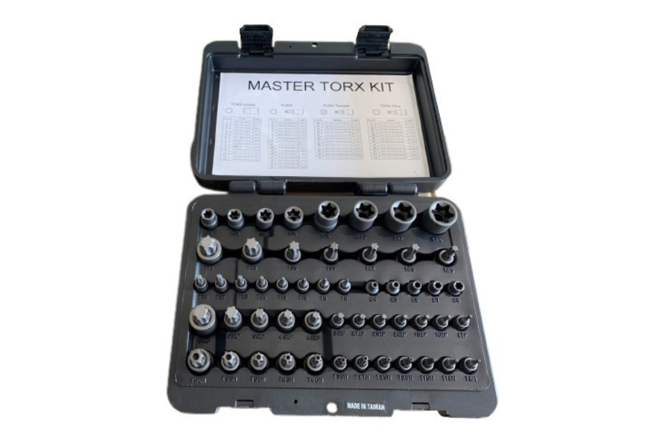 Master Torx Socket Set, 52PCS