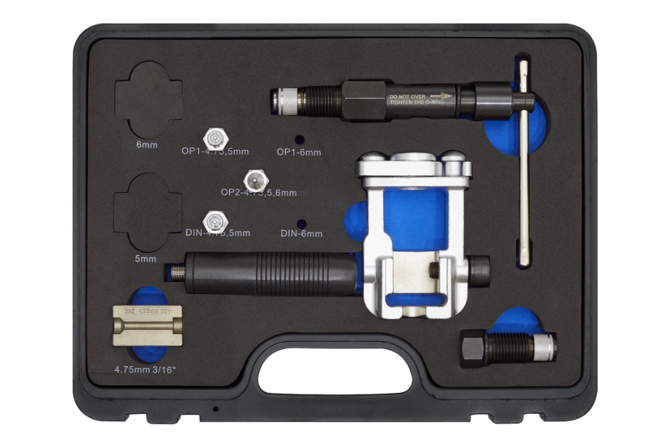 On-Vehicle Hydraulic Pipe Flaring Tool Set