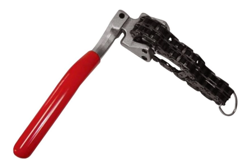 Heavy-Duty Oil Filter Chain Wrench