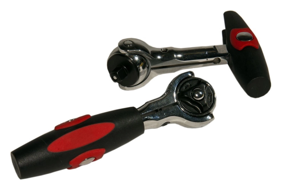 1/4" Dr. Swivel Head Ratchet