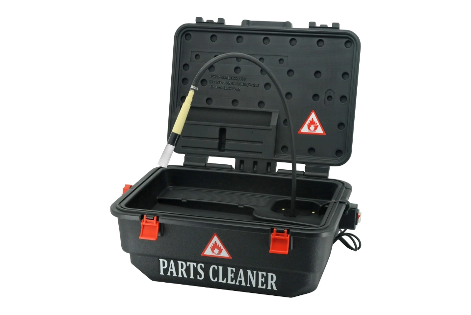 Portable Parts Washer with Dispensing Nozzle