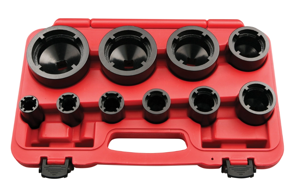 4 Pin Lock Nut Socket Set (Inner Teeth)
