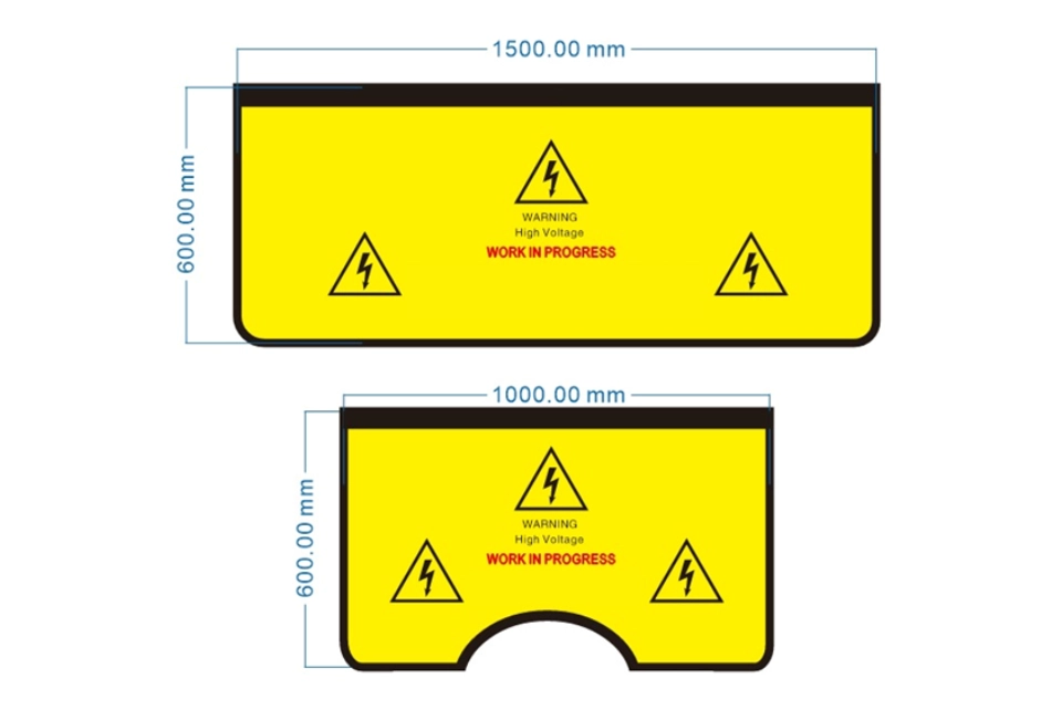 EV Bumper and Wing Cover Set 3 pc
