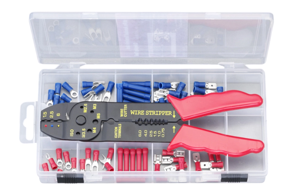 61 Pcs Terminal & Crimping Tool Kit