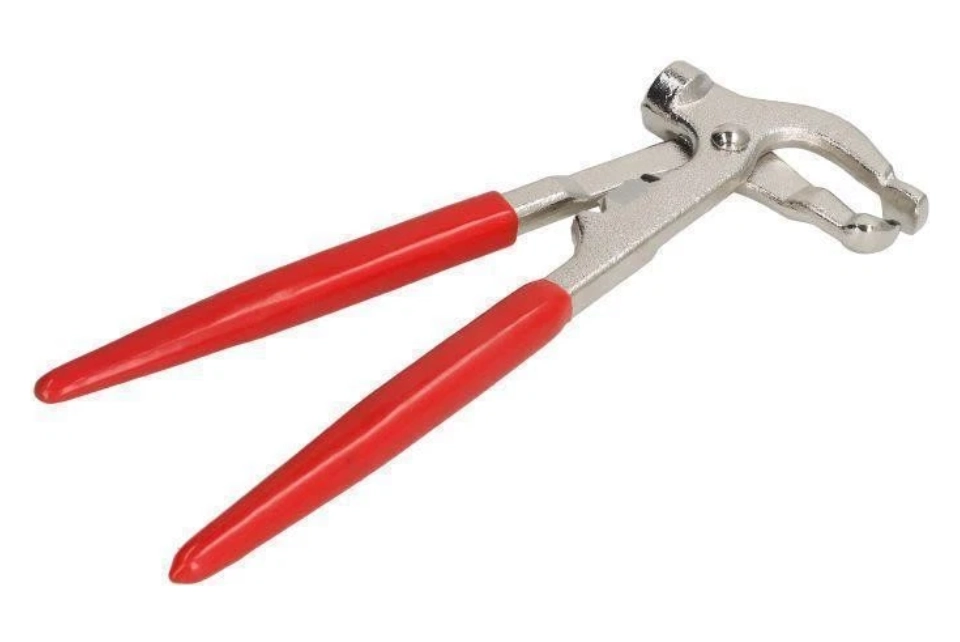Forge Wheel Weight Pliers Nickel Plating